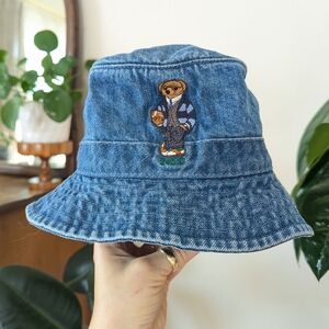 Polo by Ralph Lauren Blue Denim Bucket Hat